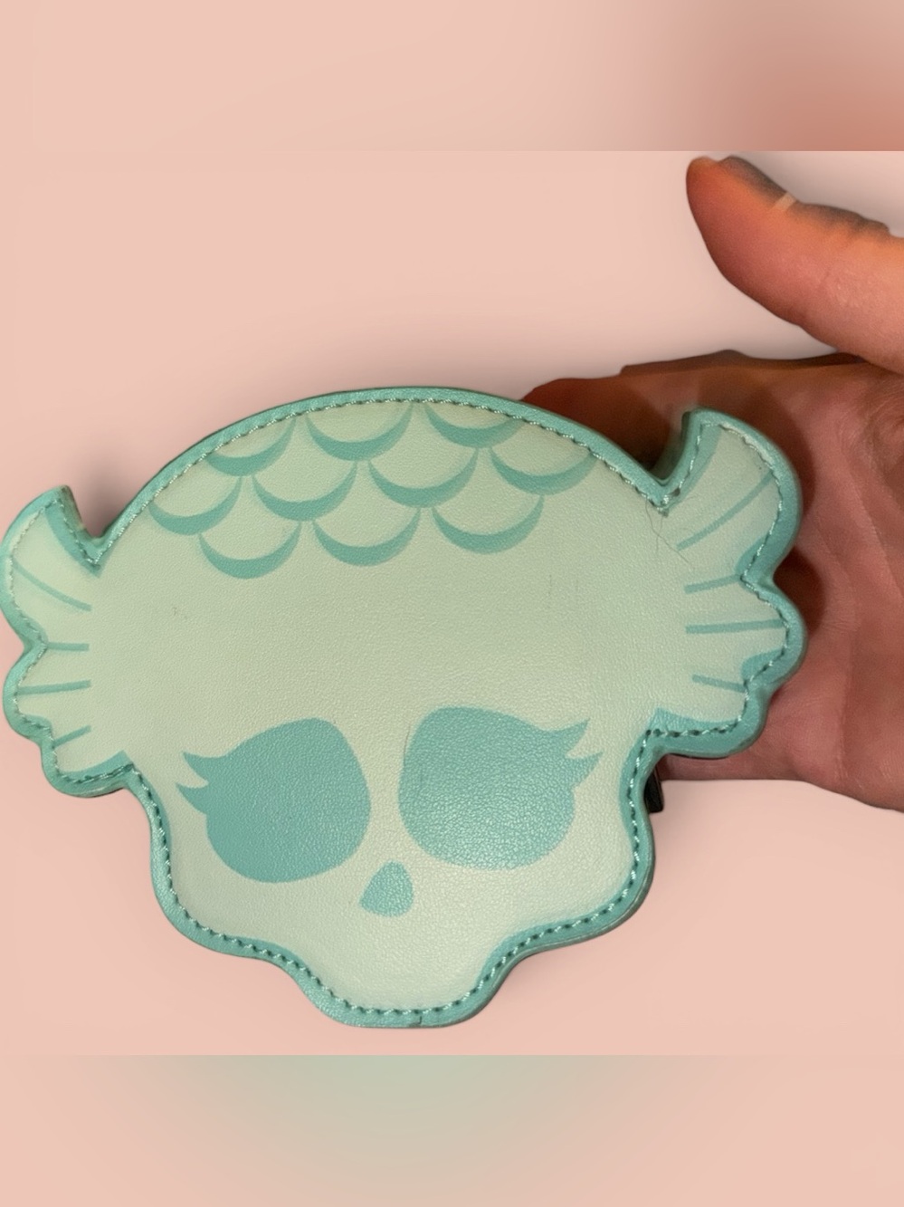 MONSTER HIGH Hot Topic SKULLETTE SKULL Coin Purse RARE blind bag